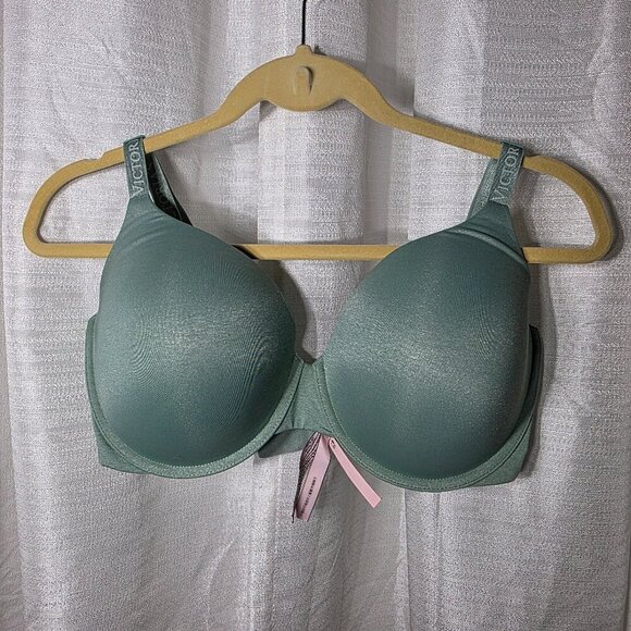 Victoria Secret Tshirt Push-Up Full Coverage Bra 38DDD - Picture 1 of 5
